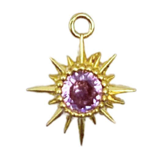 Sunburst Birthstone - October