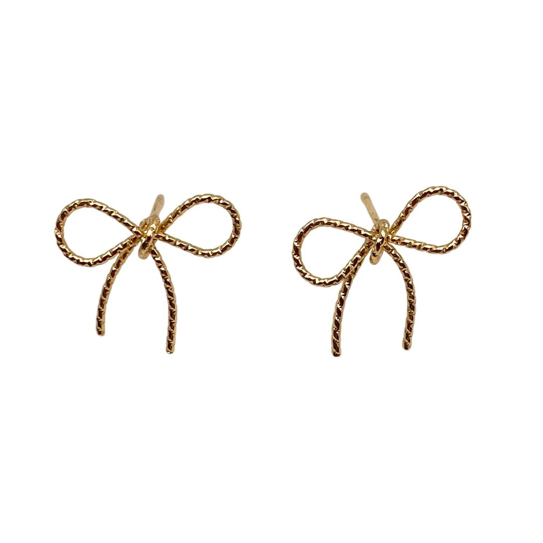 Bow earrings