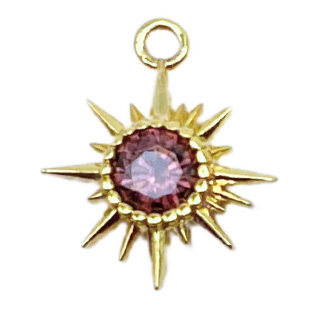 Sunburst Birthstone - January