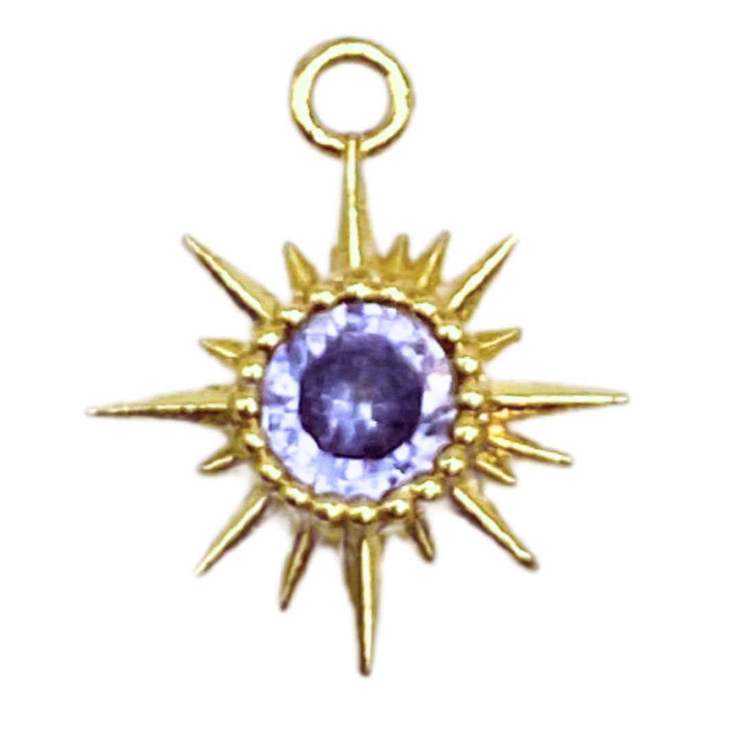 Sunburst Birthstone - June