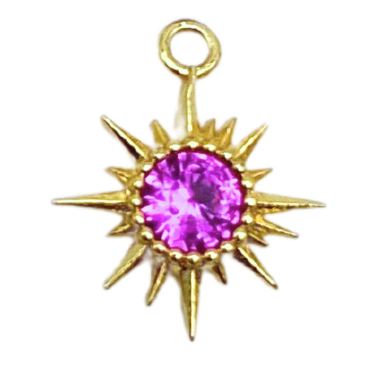 Sunburst Birthstone - July