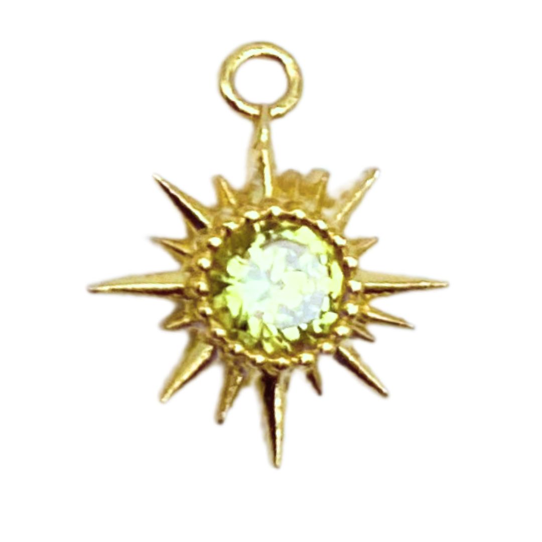 Sunburst Birthstone - August